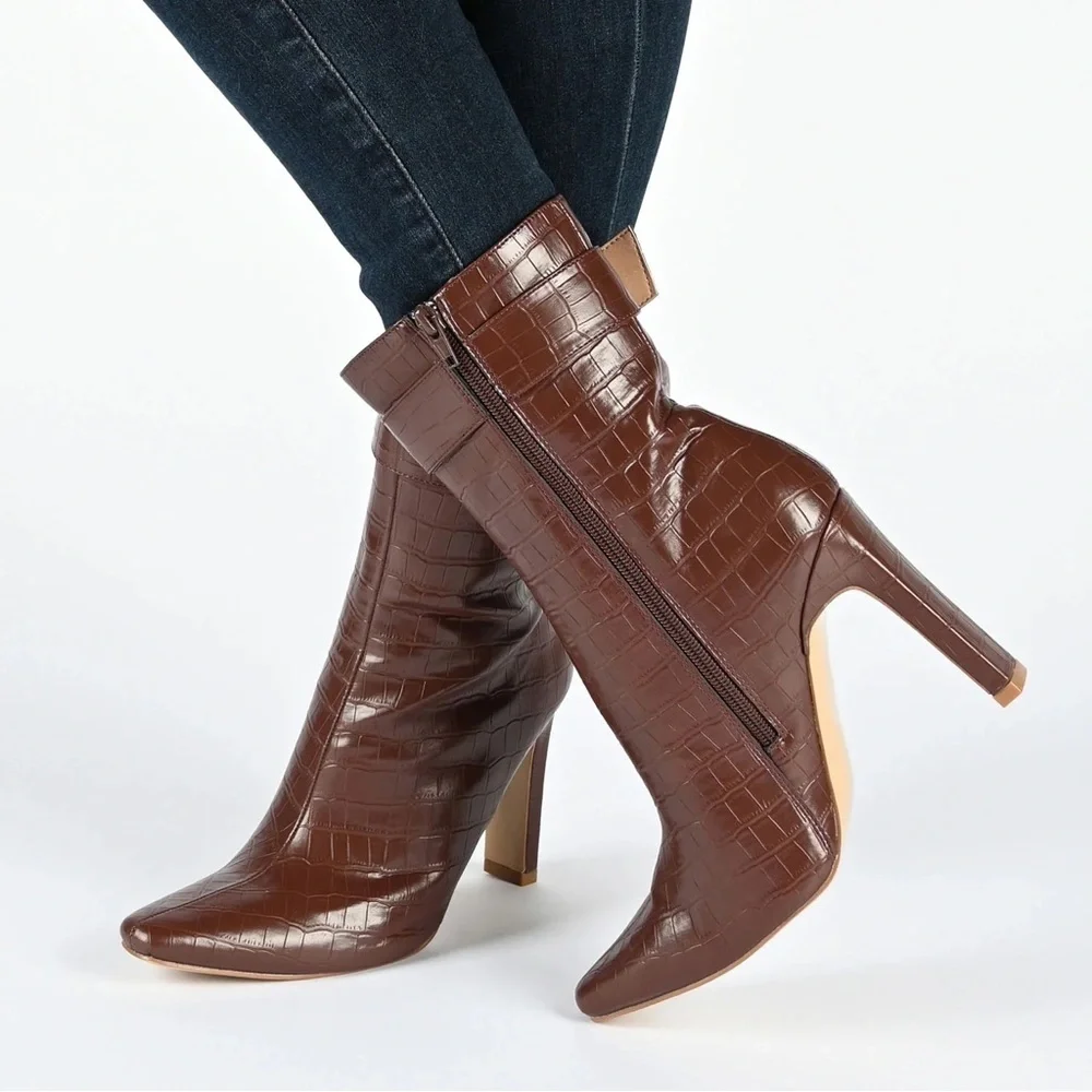 Journee Collection‎ Elanie Boot | Brown | Sz 7.5 Womens | NEW!!!🤎👢